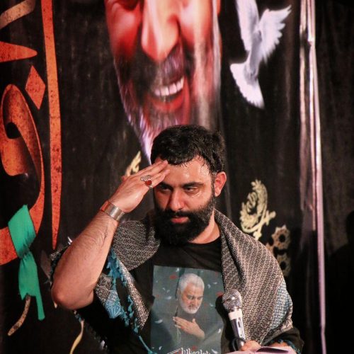 جواد مقدم با دو چشمی گریون